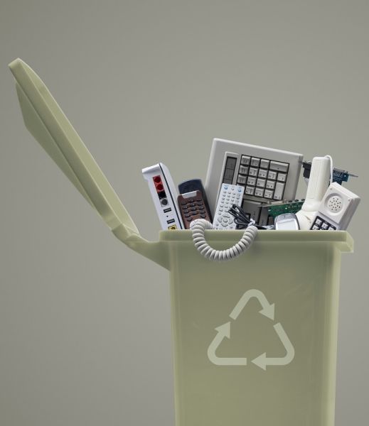 E-waste et destruction sécurisée des supports IT